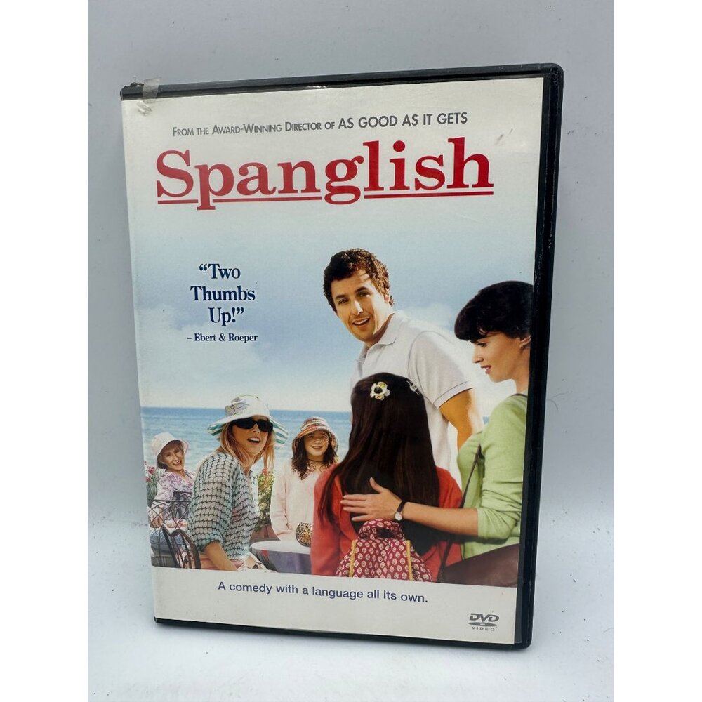 Spanglish 2004 PG13 Adam Sandler Columbia Pictures DVD Anamorphic Widescreen